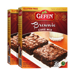 Gefen Brownie Cake Mix, Kosher for Pesach, 2 Pack