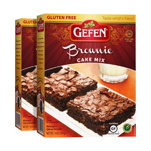 Gefen Brownie Cake Mix, Kosher for Pesach, 2 Pack