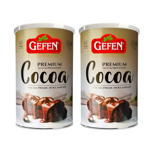 Gefen Premium Cocoa, Kosher For Pesach, 2 Pack