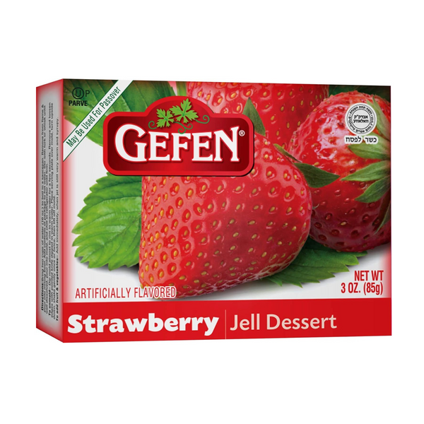 Gefen Strawberry Jello, Kosher For Pesach