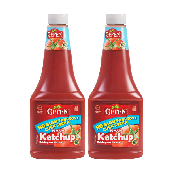 Gefen Tomato Ketchup, Kosher for Pesach, 2 Pack