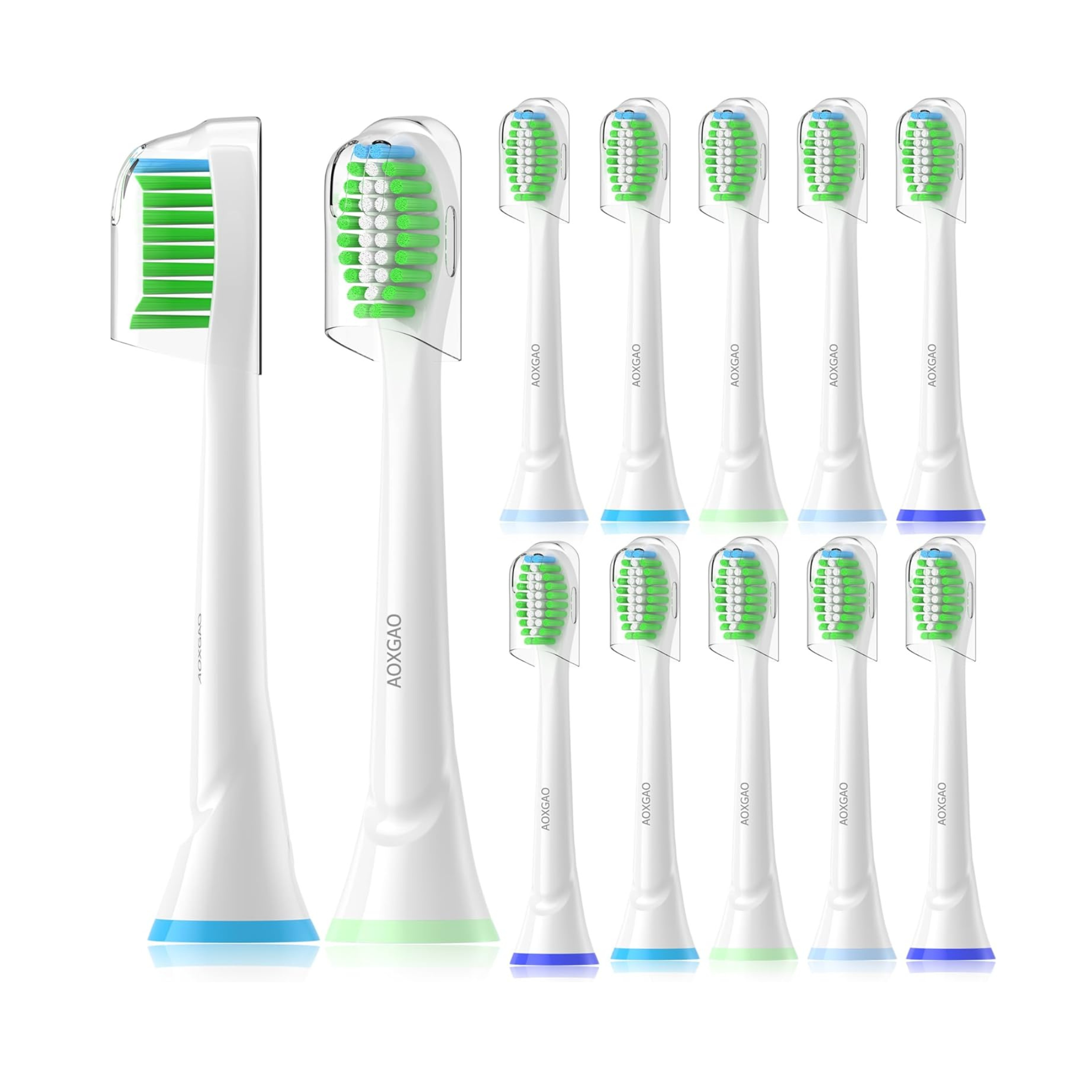 12-Pack Replacement Brush Head w/ Phillips Sonicare Electric Toothbrush