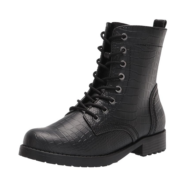 Amazon Essentials Women's Lace-Up Combat Boot