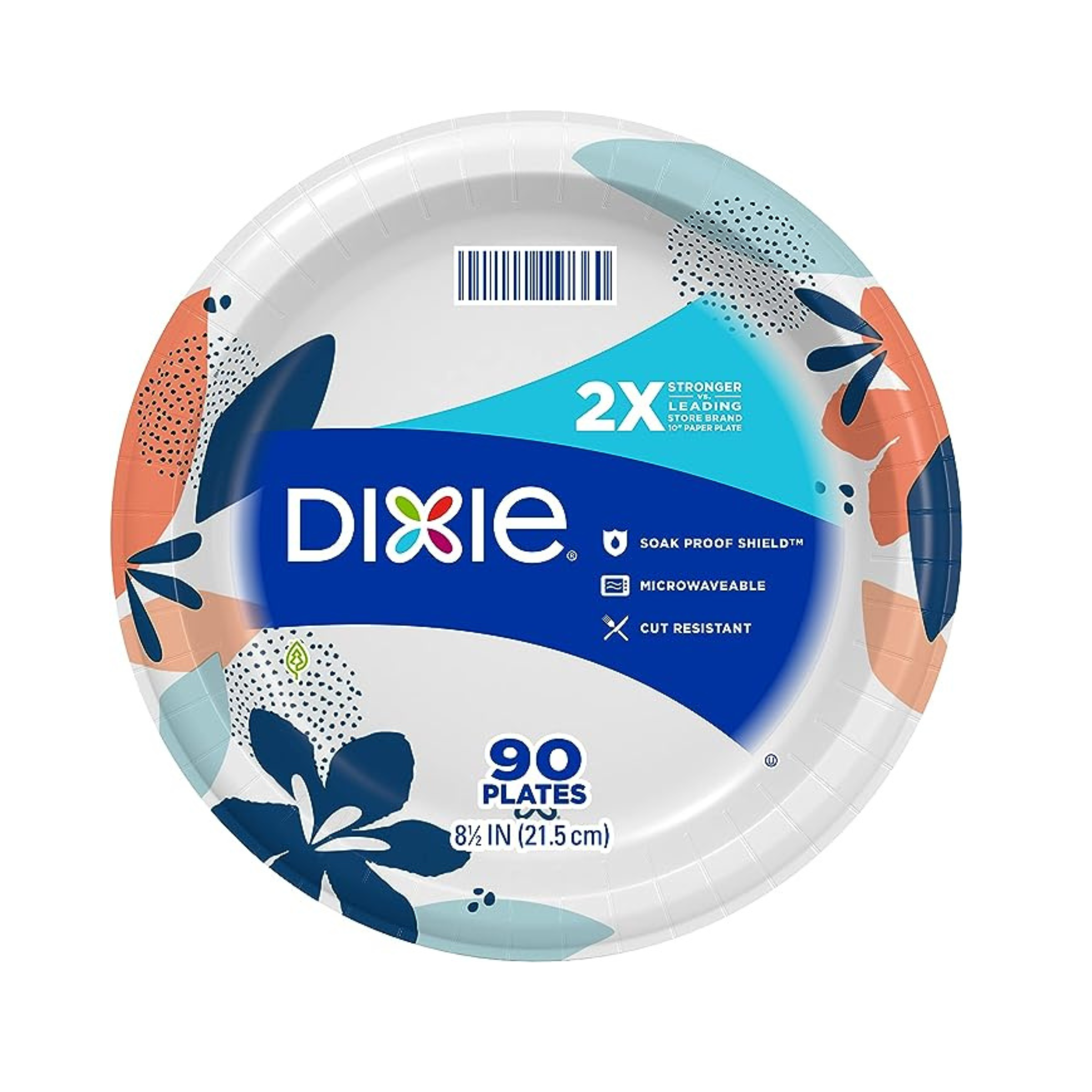 Pack Of 90 Dixie 8.5″ Paper Plates