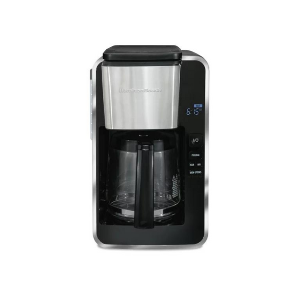 Hamilton Beach Front Fill Deluxe 12 Cup Programmable Coffee Maker