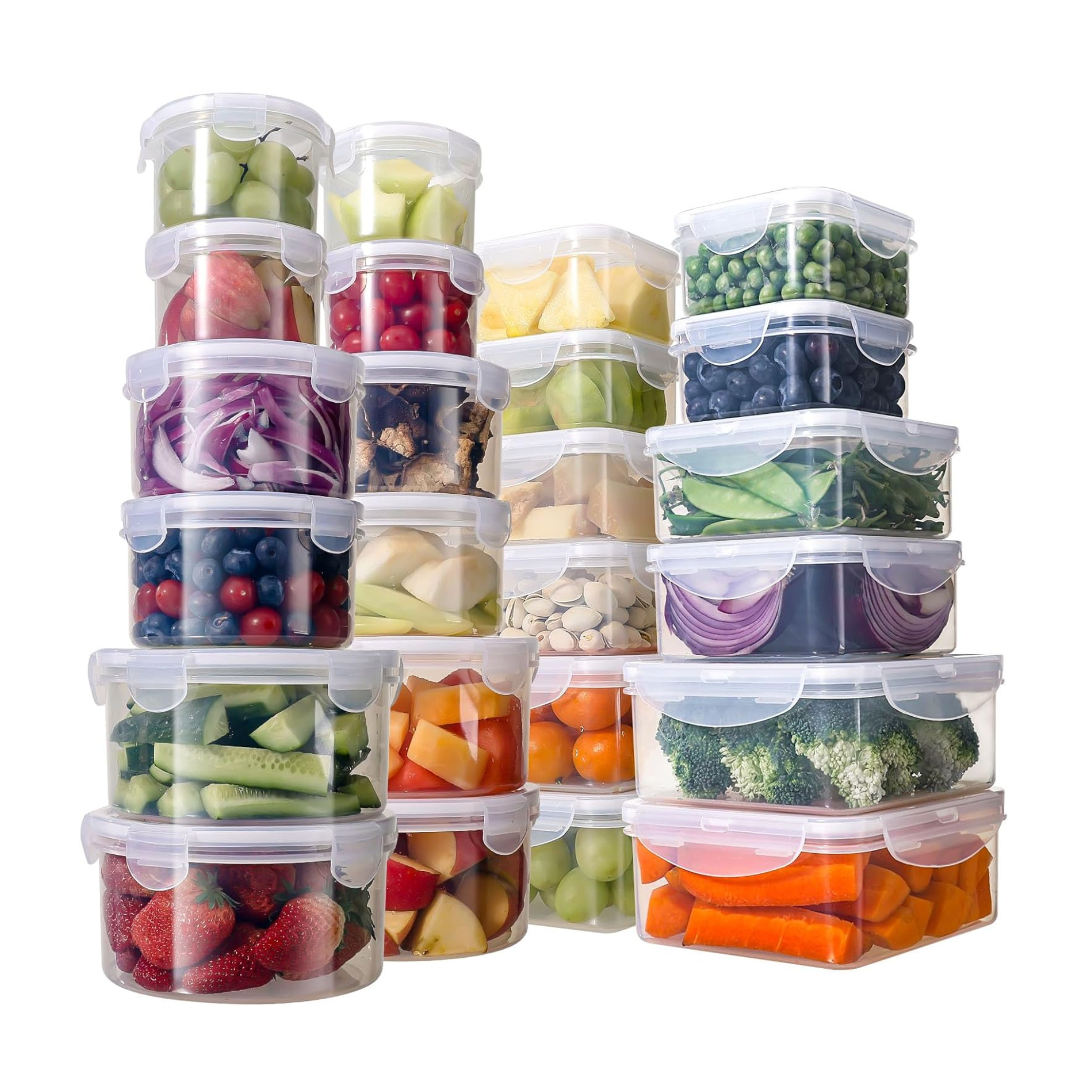 48-Piece Food Storage Containers with Lids