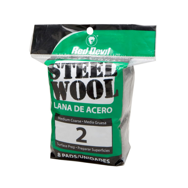 48-Count Red Devil 2 Medium Coarse Steel Wool