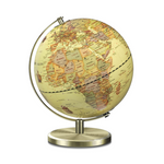 Waldauge 9" Illuminated World Globe with Stand
