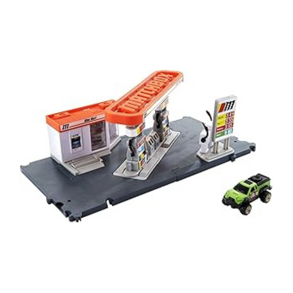 Matchbox Action Drivers Fuel Station Playset