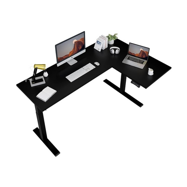 Flexispot Pro L-Shaped Dual Motor Electric Standing Desk:71"x48" $330, 63"x40"