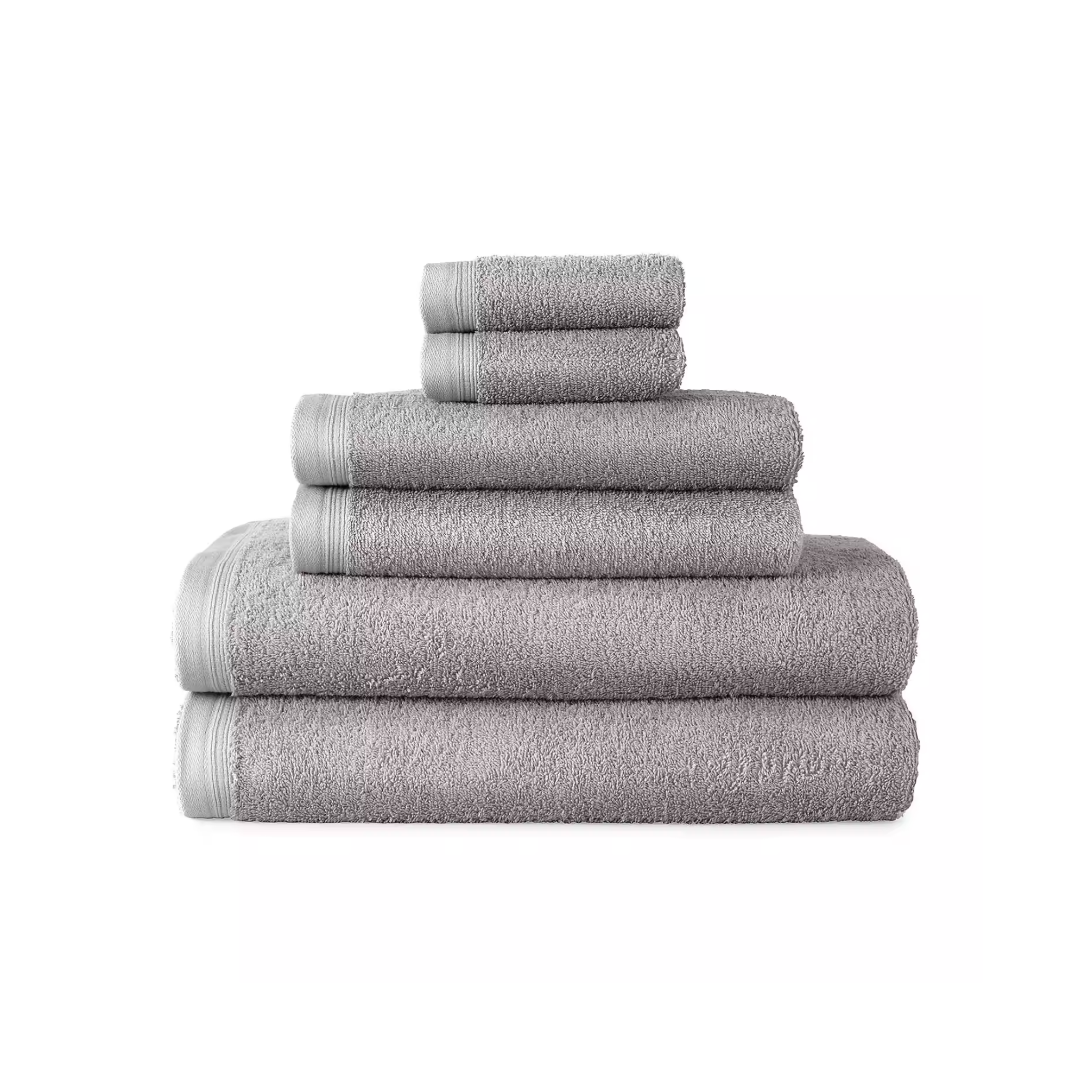 Home Expressions Solid or Stripe Towels: Washcloth
