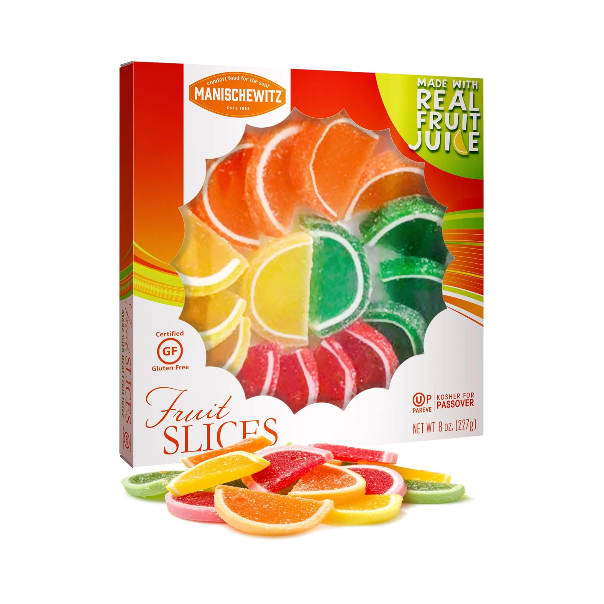 Manischewitz Fruit Slices in Gift Box, OU Passover