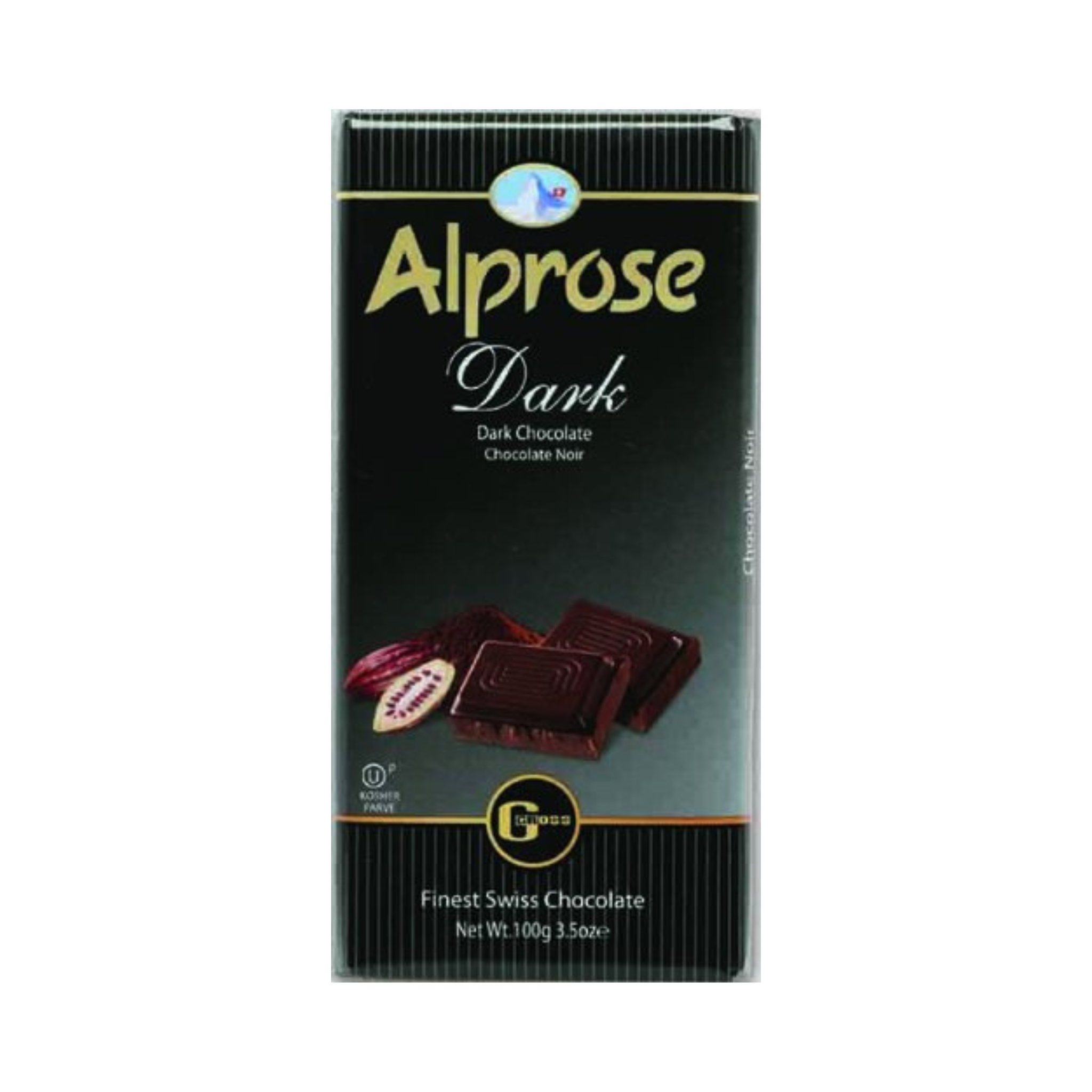 Alprose Dark Chocolate, Kosher For Passover, 5 Pack