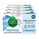 4-Pack Seventh Generation Dryer Sheets