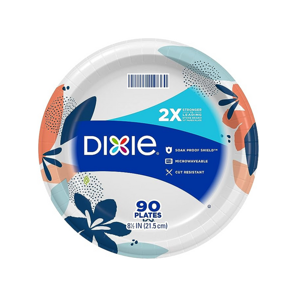 Pack Of 90 Dixie 8.5″ Paper Plates