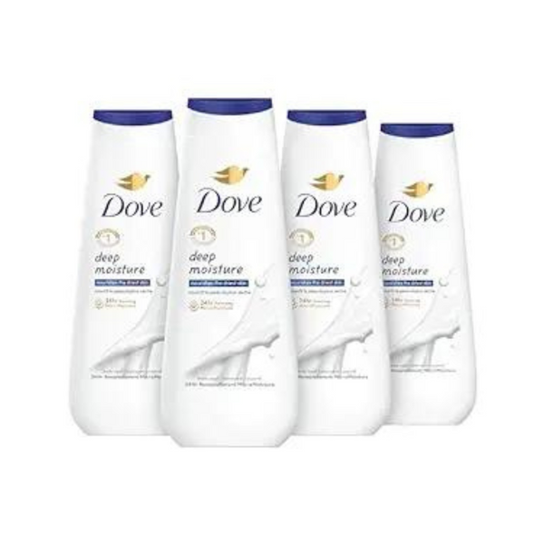 4-Count 20-Oz Dove Deep Moisture Body Wash
