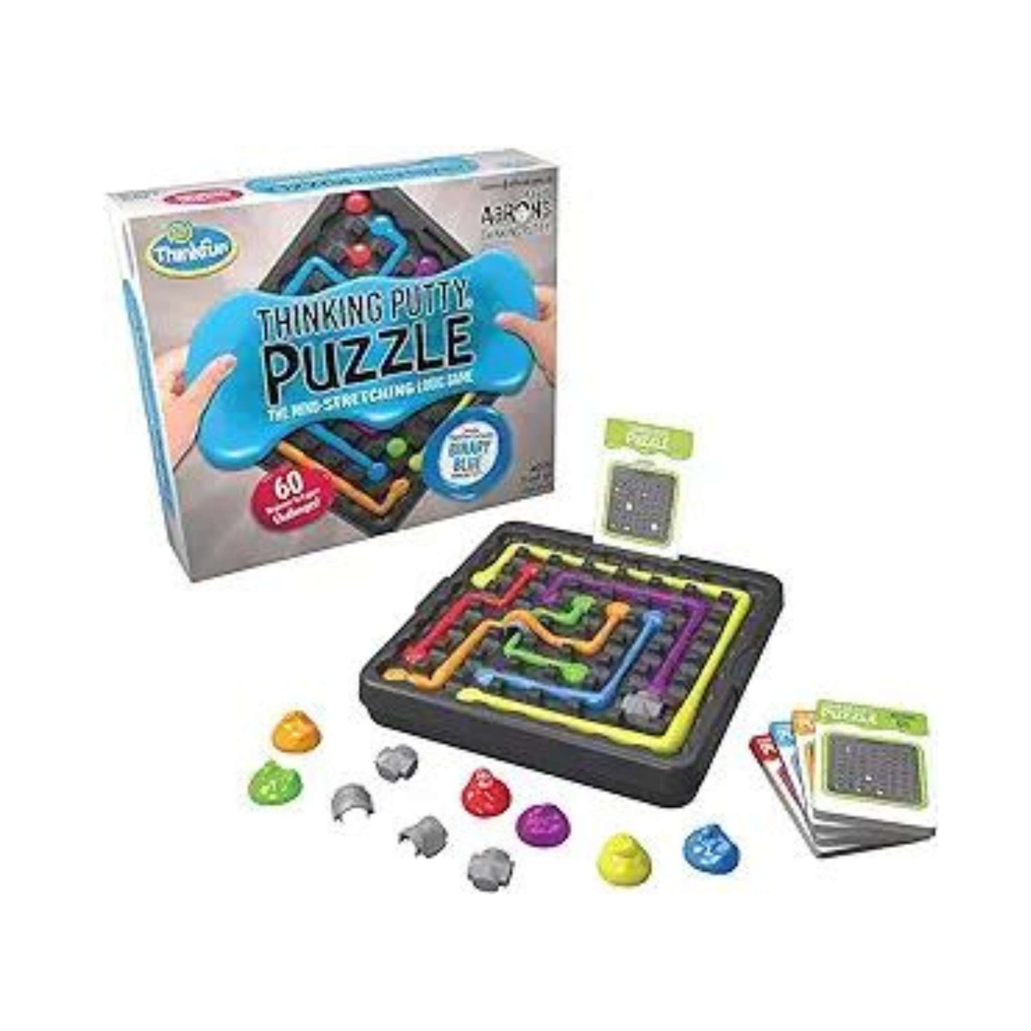ThinkFun and Crazy Aaron's Thinking Putty Puzzle and STEM Toy
