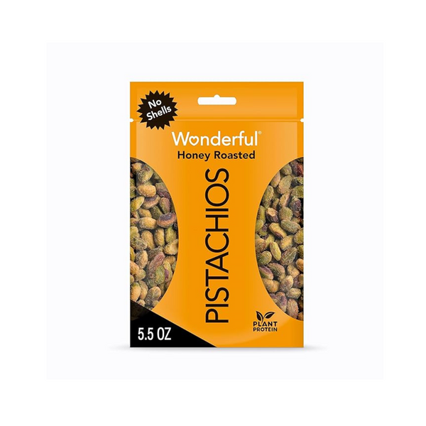 Wonderful Pistachios No Shells Honey Roasted Nuts