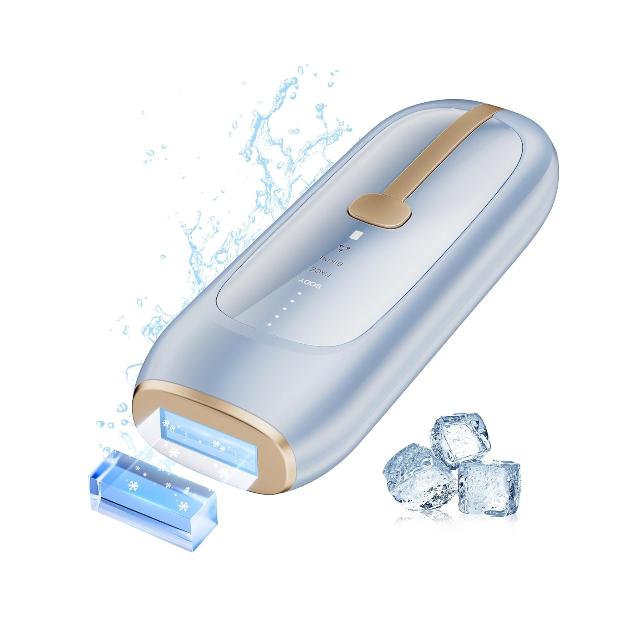 Lubex Painless Hair Removal Device with Sapphire Ice-Cooling