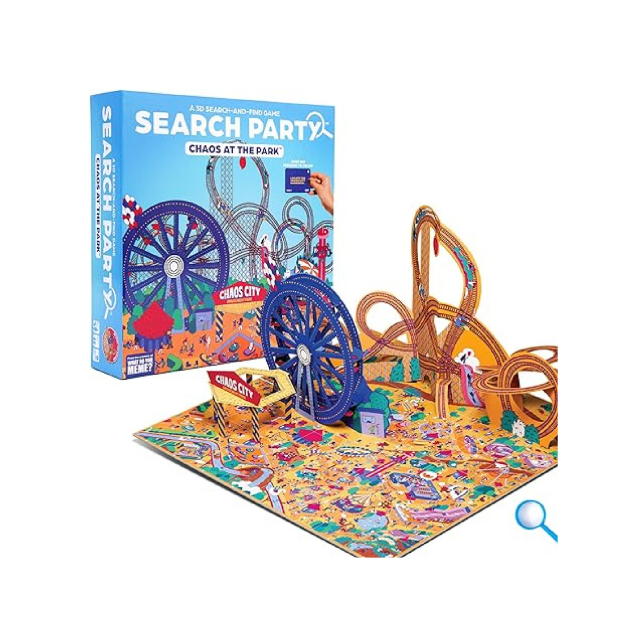 Chaos at the Park A 3D Search and Find Adventure Board Game