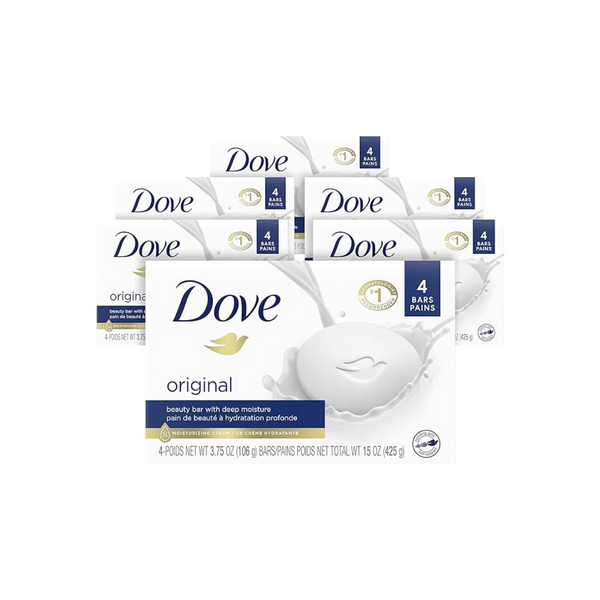 24-Count 3.75oz Dove Beauty Bar Original Moisturizing Bar