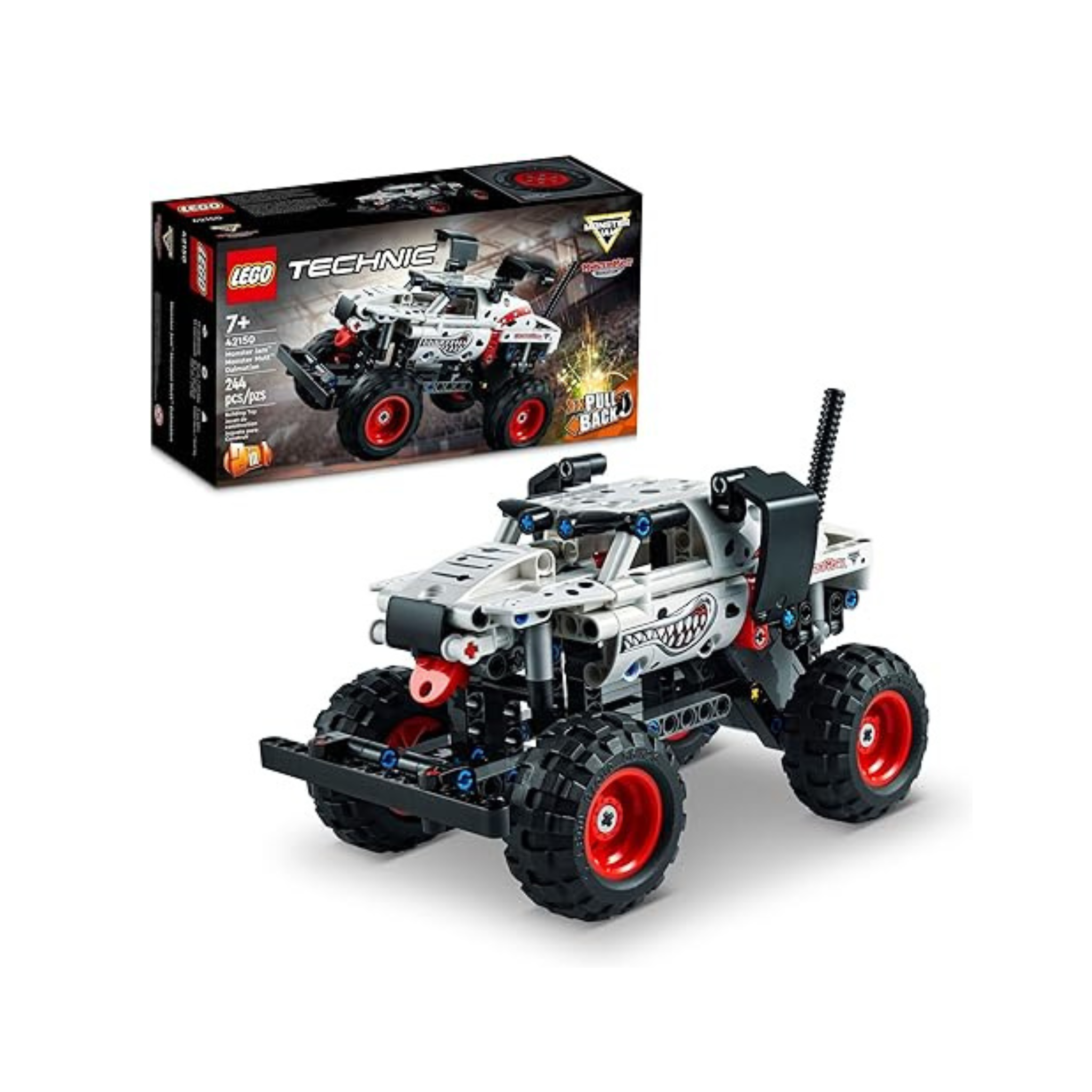 244-Piece LEGO Technic Monster Jam Truck (Mutt Dalmatian)