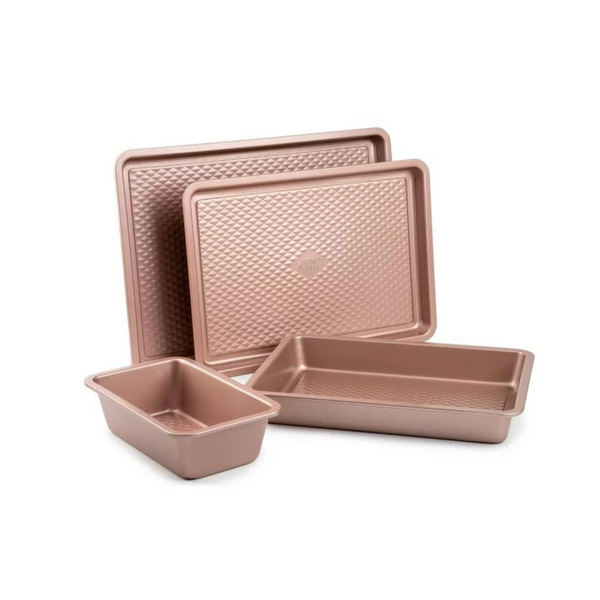 4Pc Non-Stick Aluminized Steel Baking Set