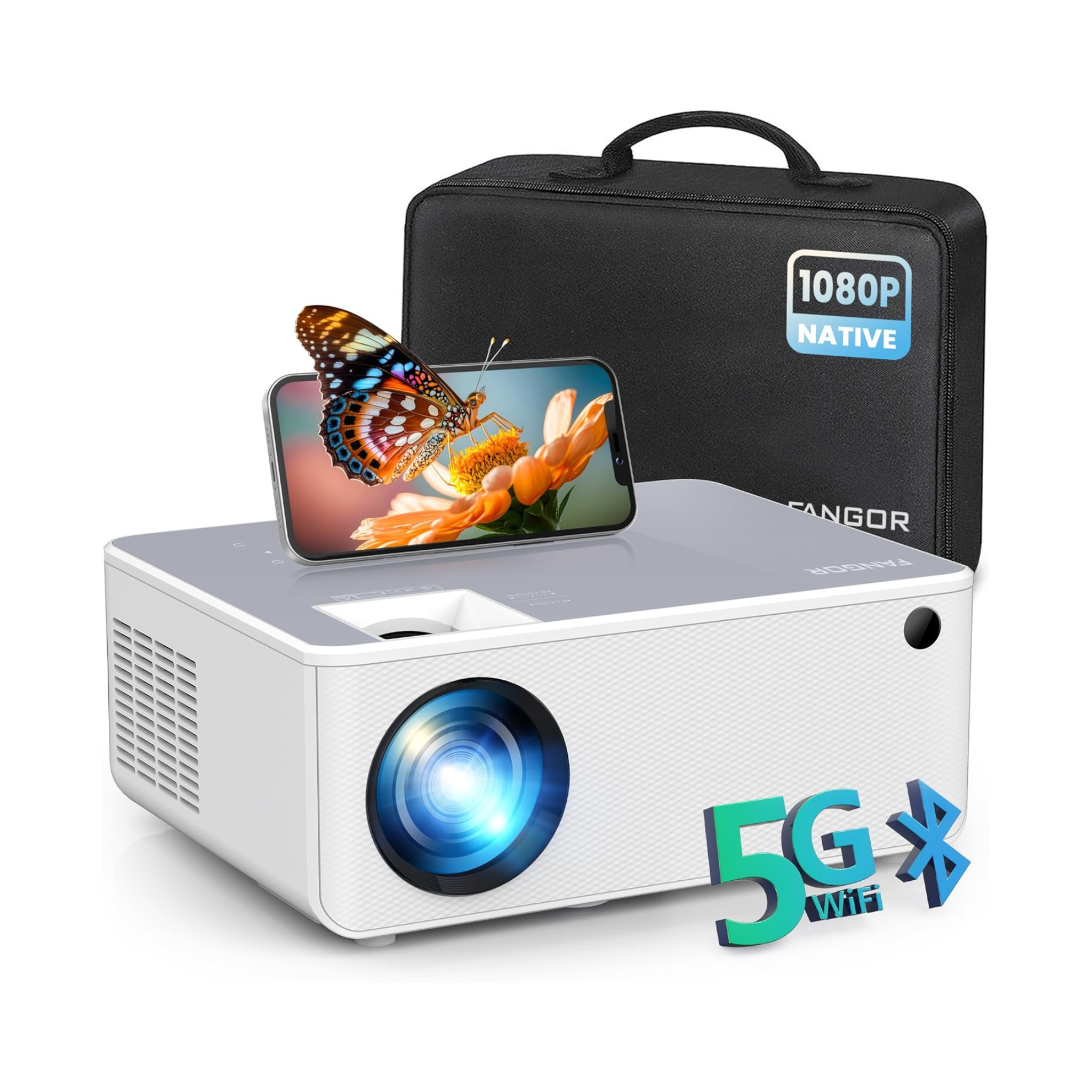 Fangor F-506 6500-Lumens Home Theater Projector