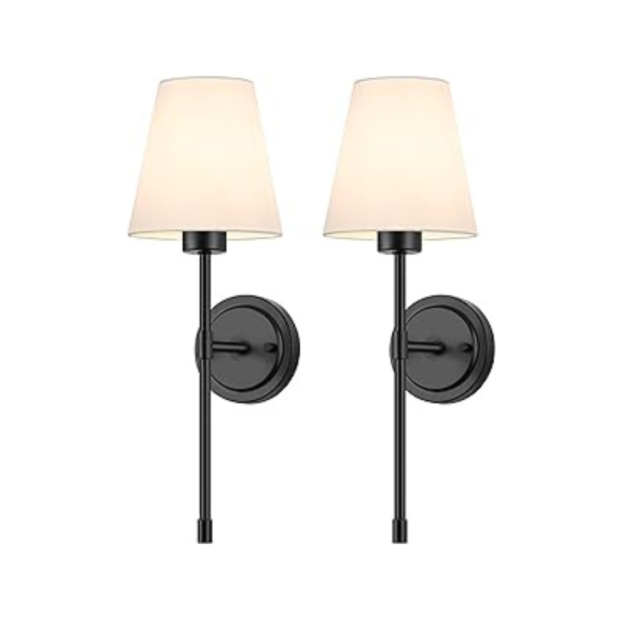 Set of 2 Retro Industrial Wall Lamp