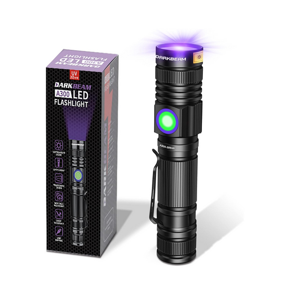 Darkbeam UV 395nm USB Rechargeable Flashlight