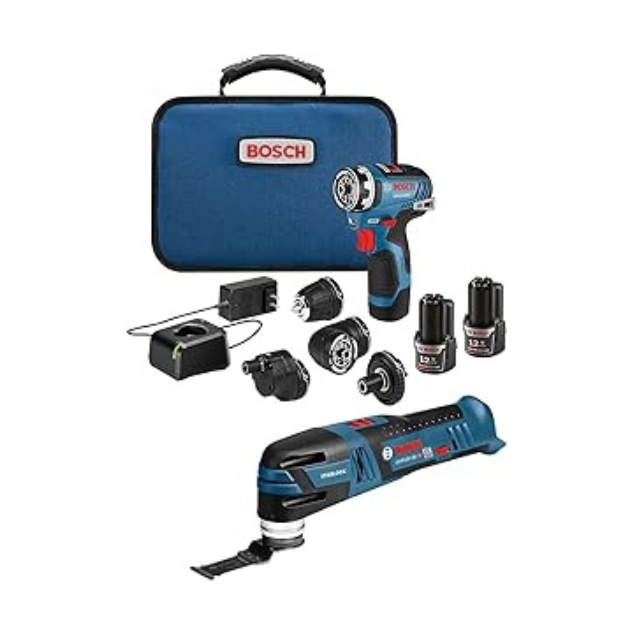 Bosch 12V Max 2-Tool Combo Kit w/ Chameleon Drill/Driver & Oscillating Multi-Tool