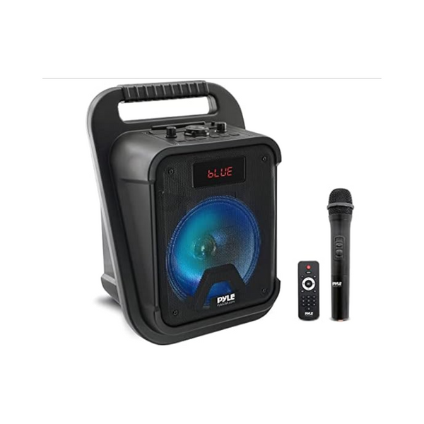Pyle 360W 8" Outdoor Portable Bluetooth PA Speaker with Mic & Remote