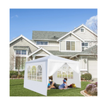 Ktaxon 10 x 10 ft Party Tent Wedding Canopy Patio w/ 4 Side Walls