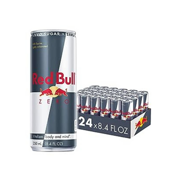 24-Pack 8.4oz Red Bull Total Zero Energy Drink