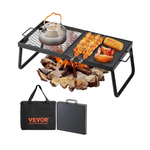 VEVOR 22.4" Folding Campfire Grill with Steel Mesh Grate