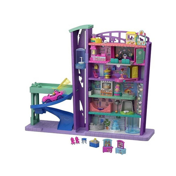Polly Pocket Pollyville Mega Mall Playset