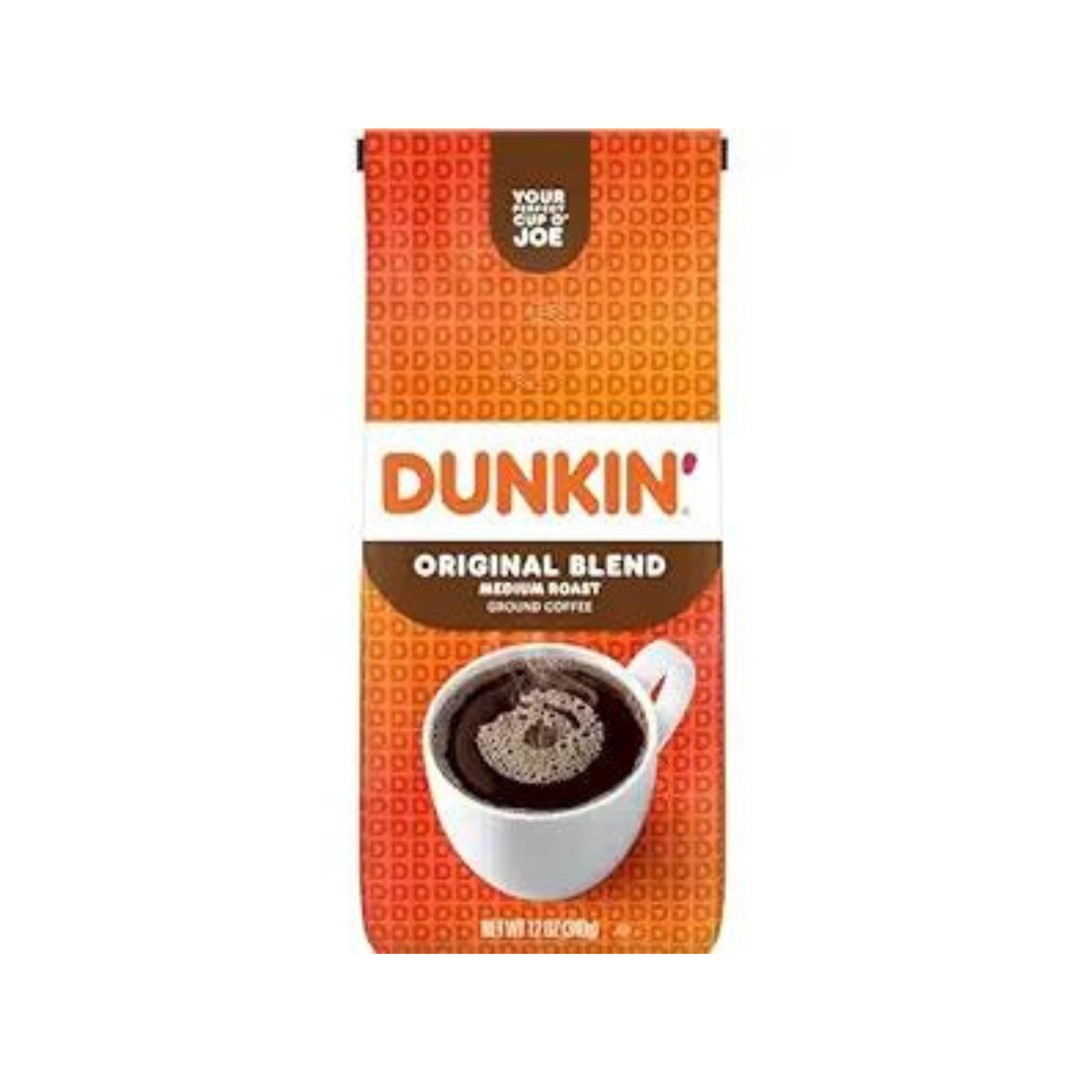 Dunkin' Original Blend Medium Roast Ground Coffee, 12 Ounce
