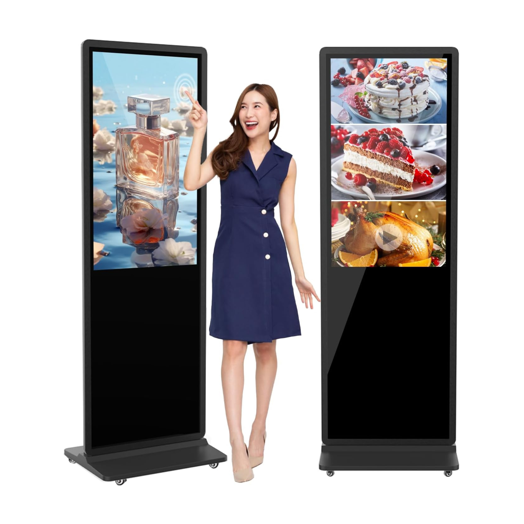 Yckjnb 43" IPS Full HD LCD Touch Digital Kiosks Advertizing Screen