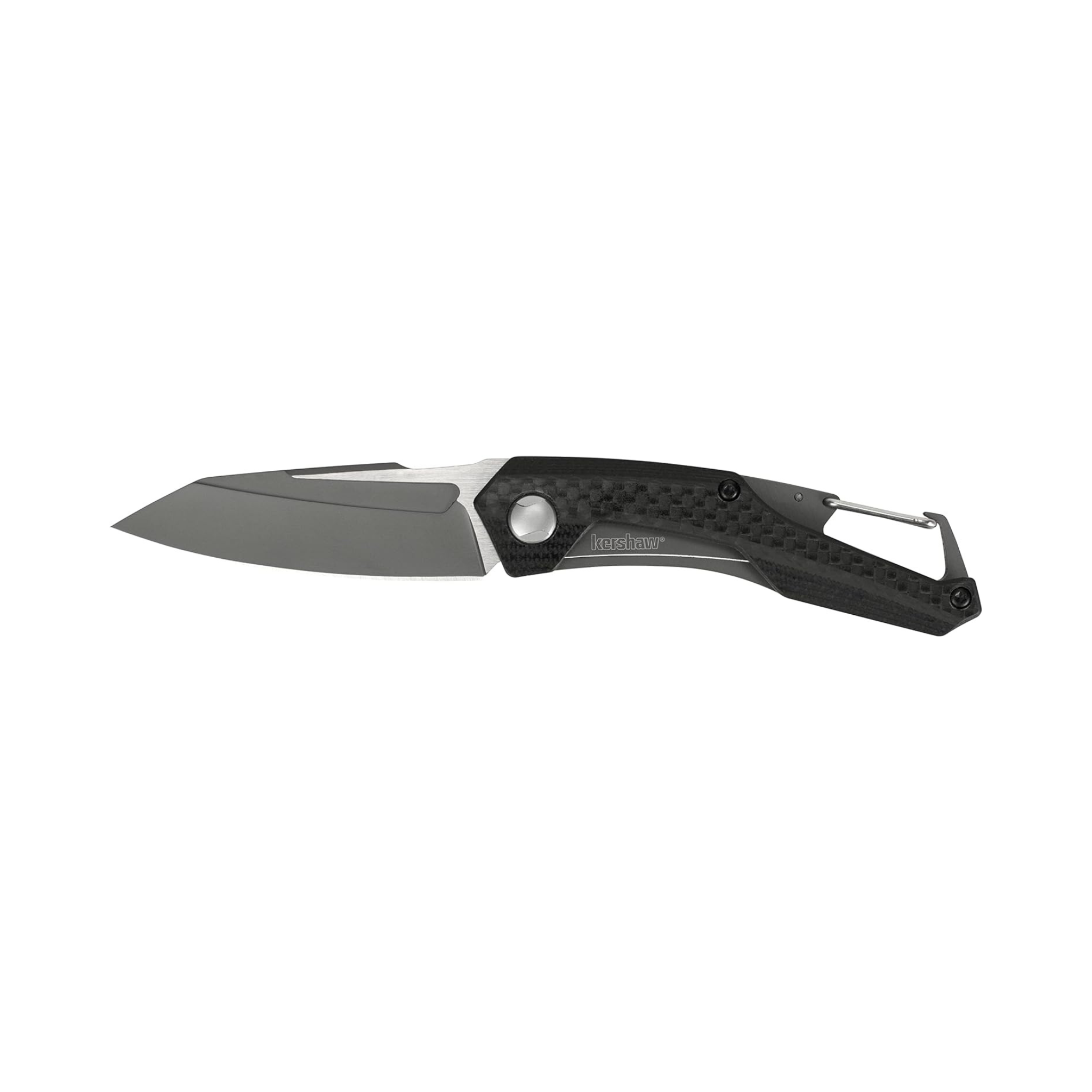 Kershaw Reverb Pocket Folding Knife with 2.5" Manual Open Blade (Black)