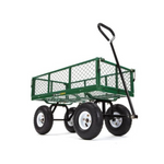 Gorilla Carts Steel Garden Cart with Removable Sides