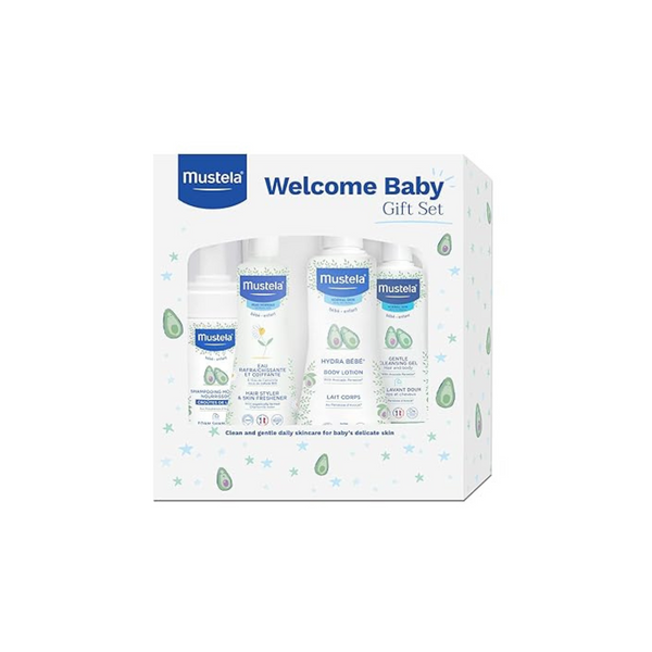 Mustela Welcome Baby Gift Set - 4 Piece Set