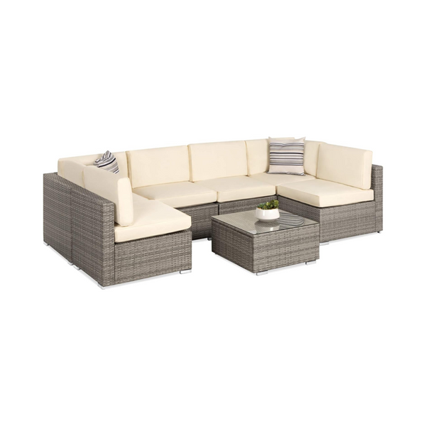 Best Choice Products 7-Piece Modular Conversation Sofa Set