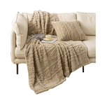 Sherpa Throw Blanket-3D Stylish Design