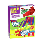 Fruit Roll-Ups, Fruit by the Foot & Gushers Variety Pack (16-Ct)