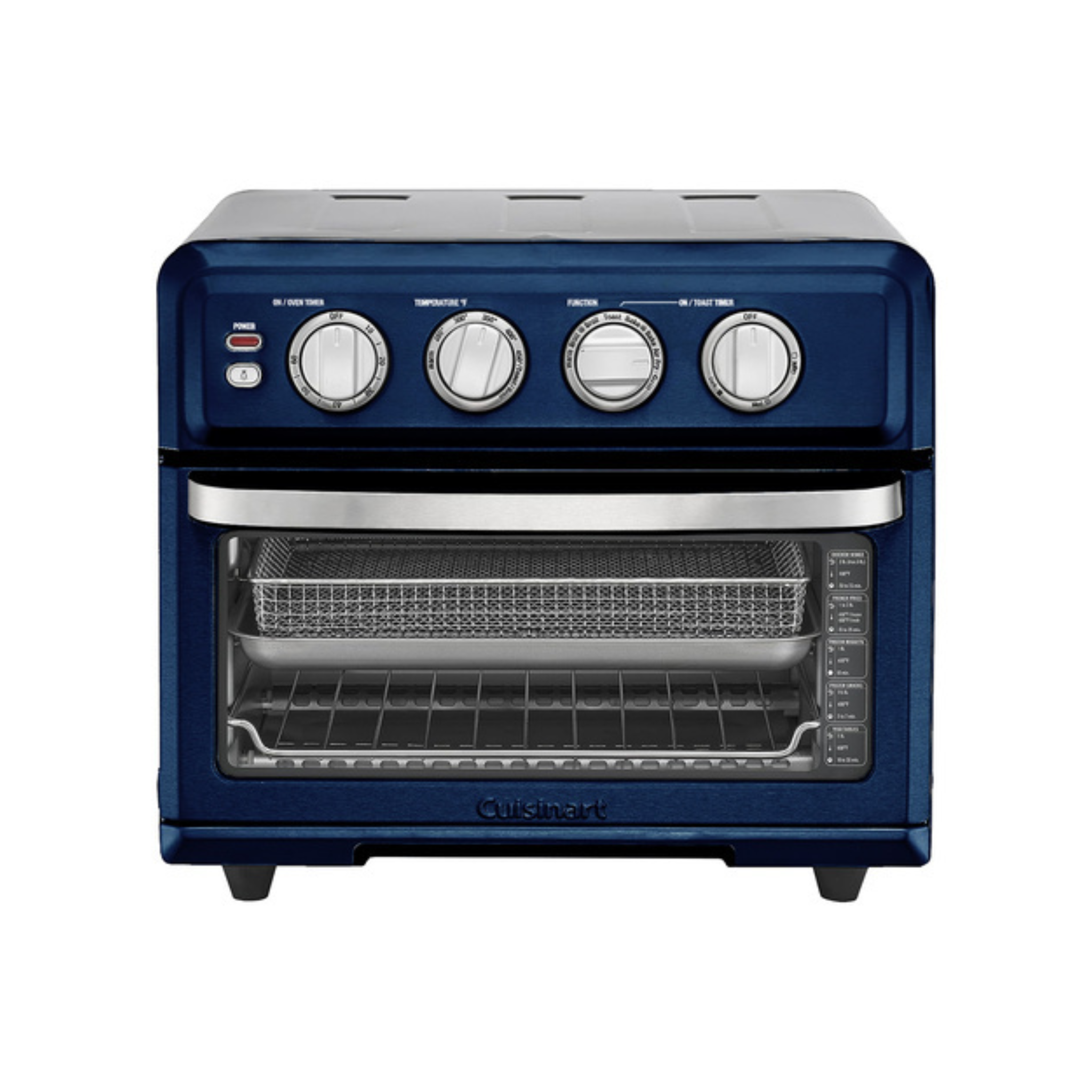 Cuisinart TOA-70 AirFryer Toaster Convection Oven w/ Grill (Navy Blue)
