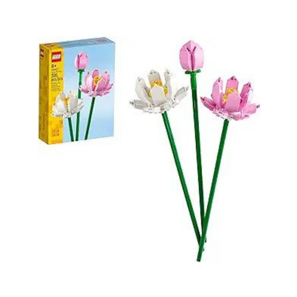 220-Piece LEGO Lotus Flowers Building Kit