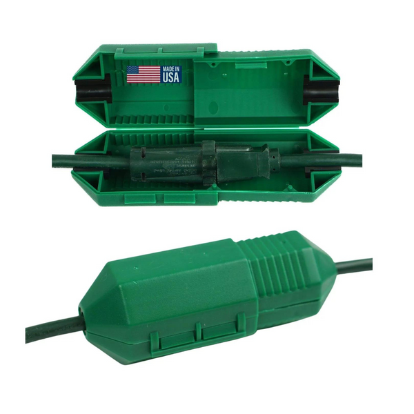 Cordsafe Electrical Extension Cord Protective Safety Cover (Green)