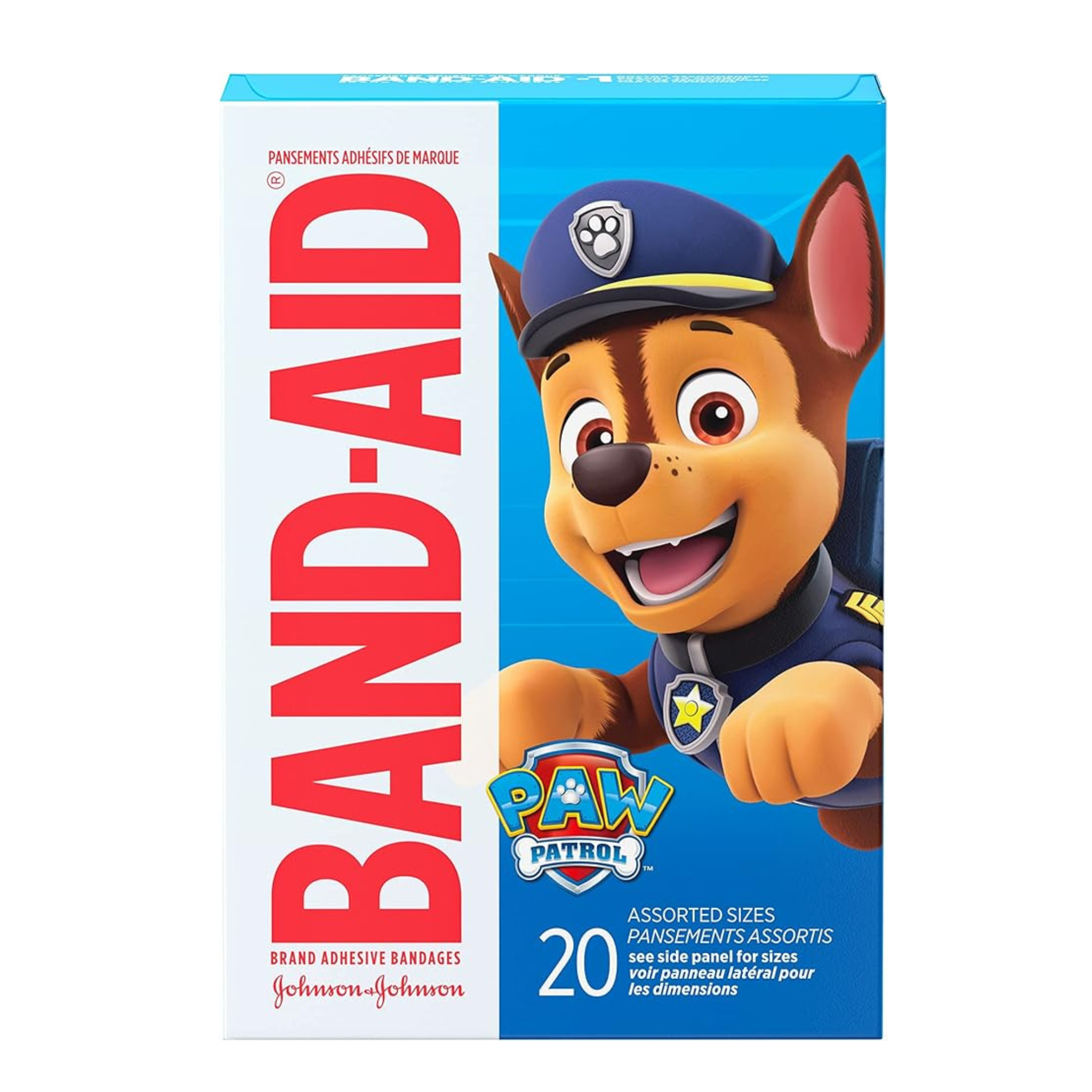 20-Ct Band-Aid PAW Patrol Assorted Bandages for Kids