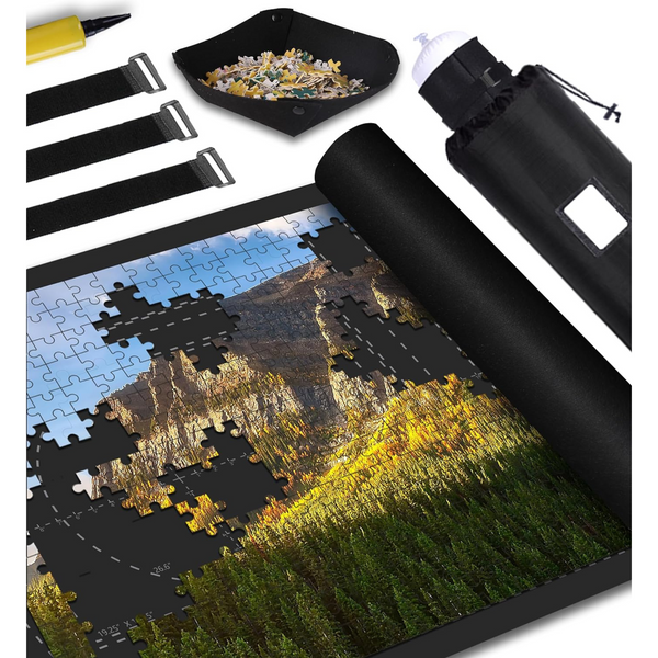 2000-Piece Kids Genovega Jigsaw Puzzle Mat Roll Up Case