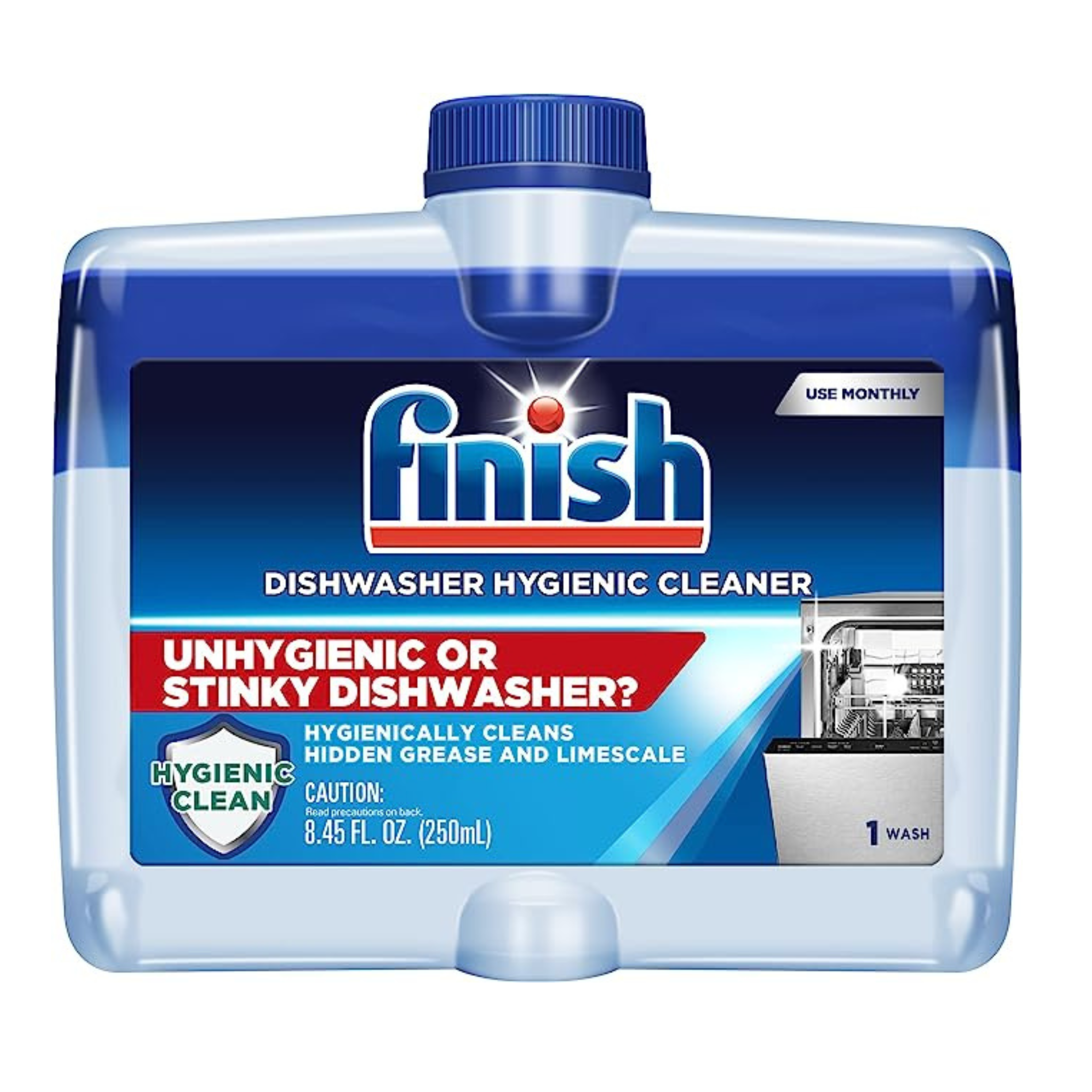 8.45-Oz Finish Dual Action Dishwasher Cleaner